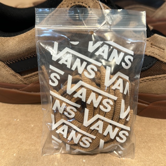 Vans Men’s Wayvee Pop Cush Waffle Cup Skate Shoes Tobacco Brown Black - Picture 8 of 9